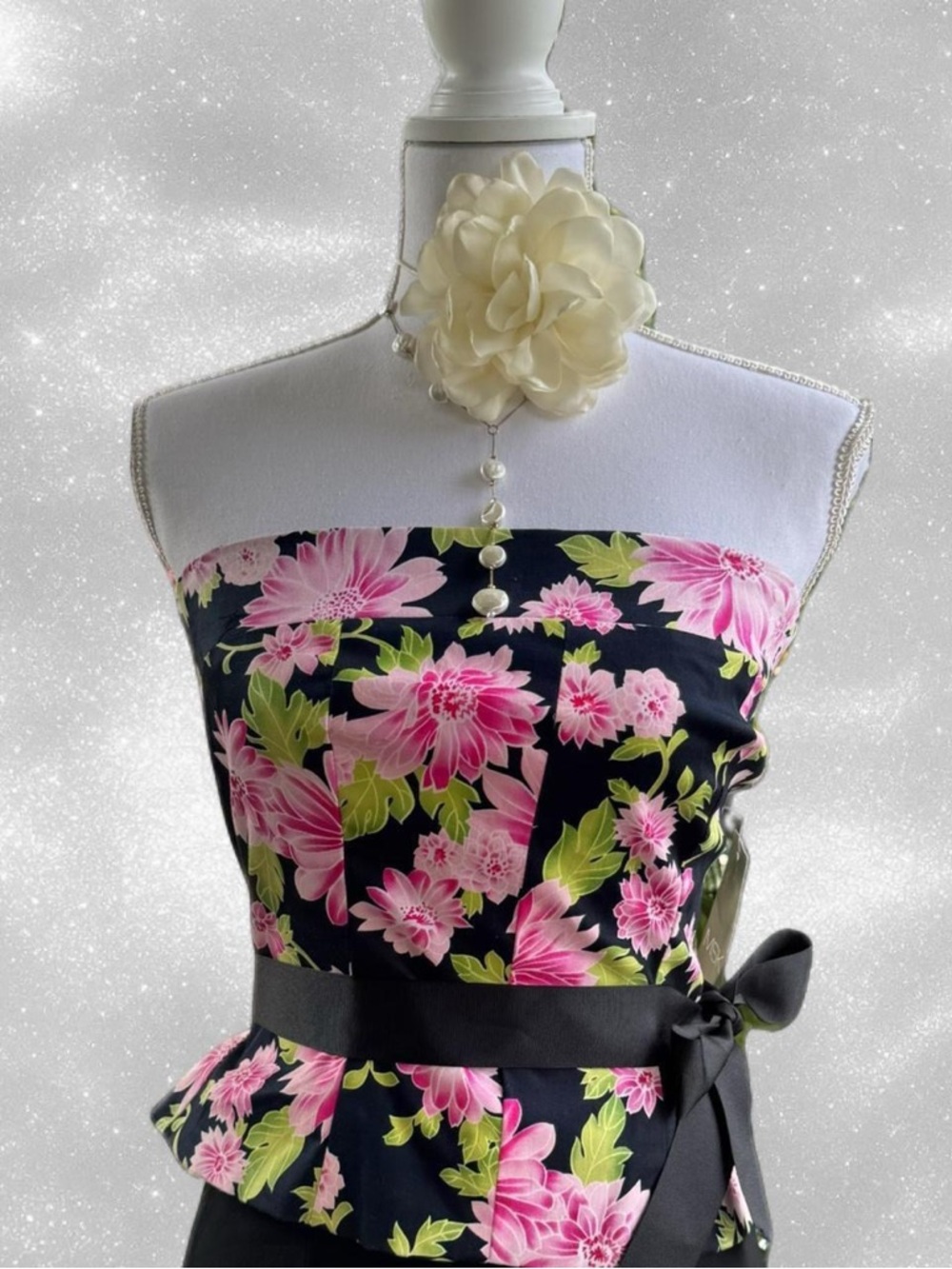 Y2K Deadstock Charlotte York Corset Top.